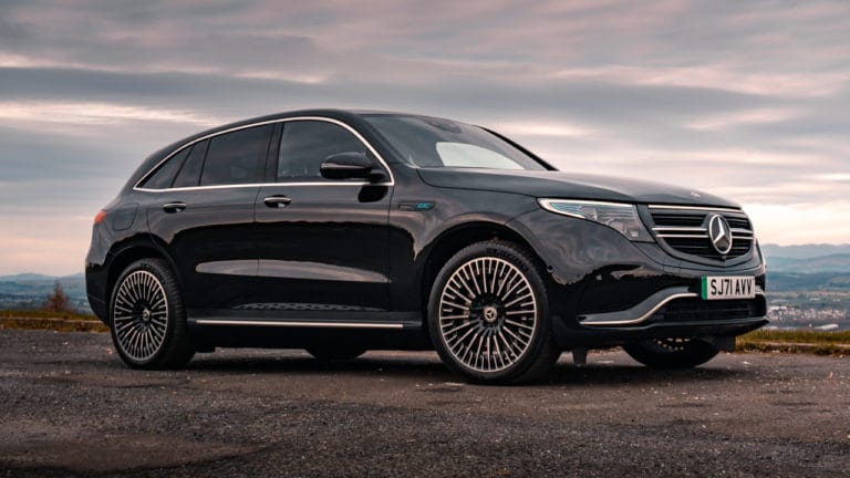 Mercedes EQC 400 obsidian black