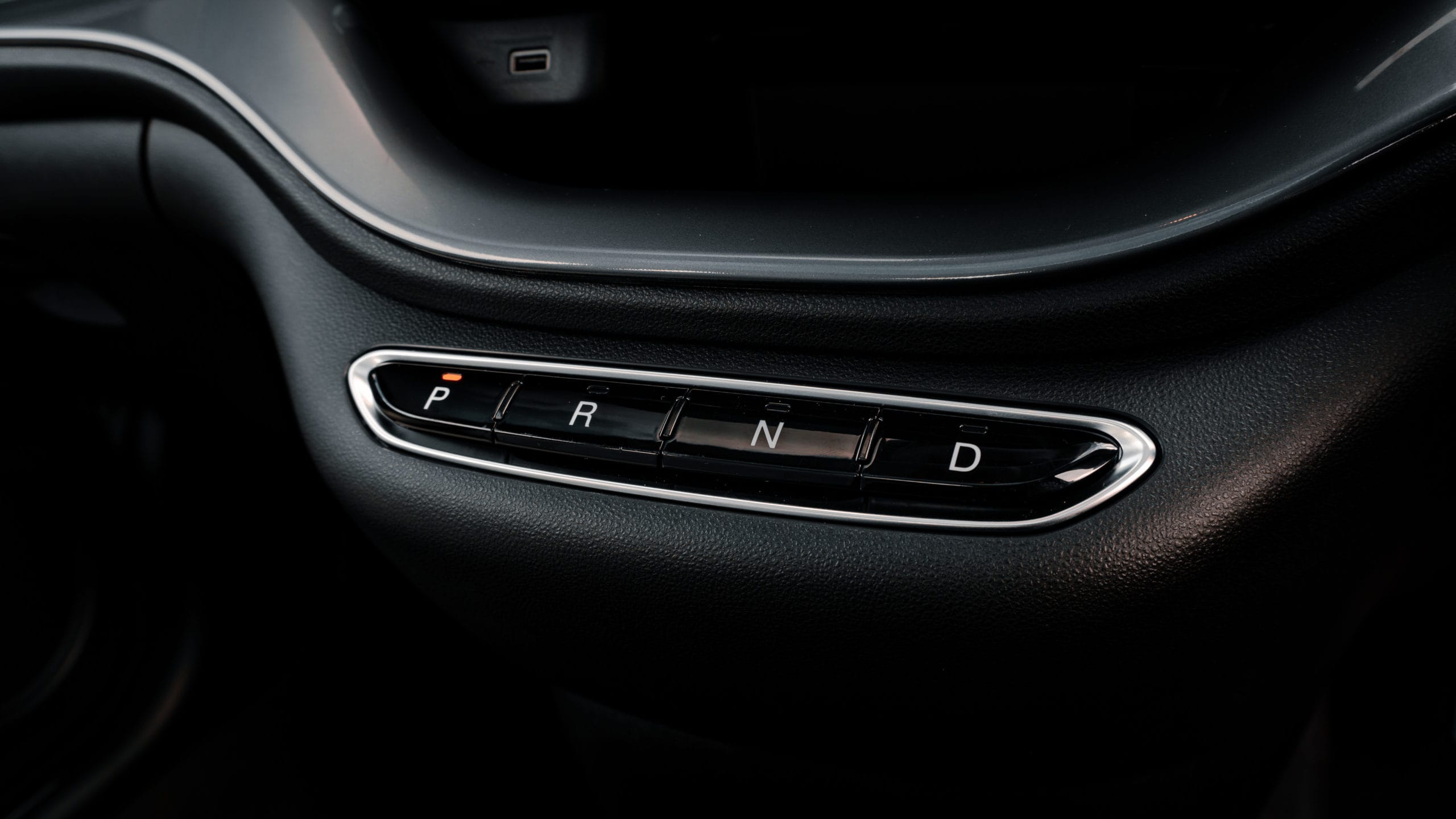 push-button gear shifter