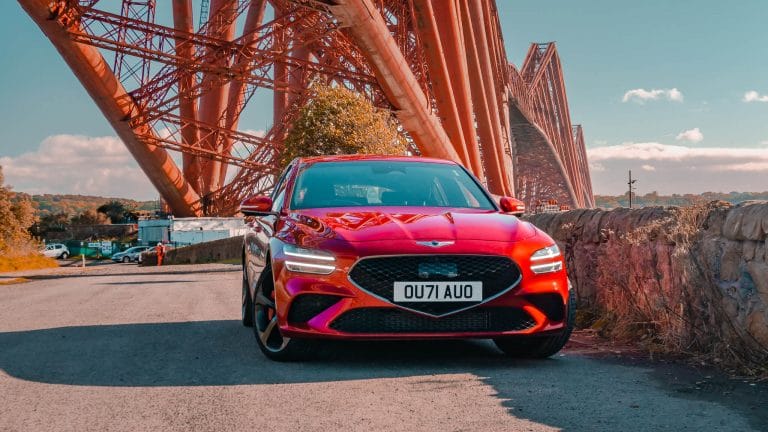 Genesis G70 Shooting Brake Havana Red