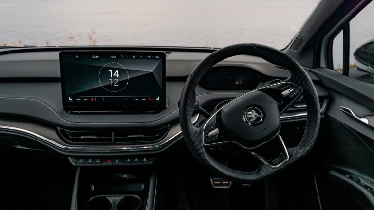 Skoda Enyaq Coupe Sportline Plus interior