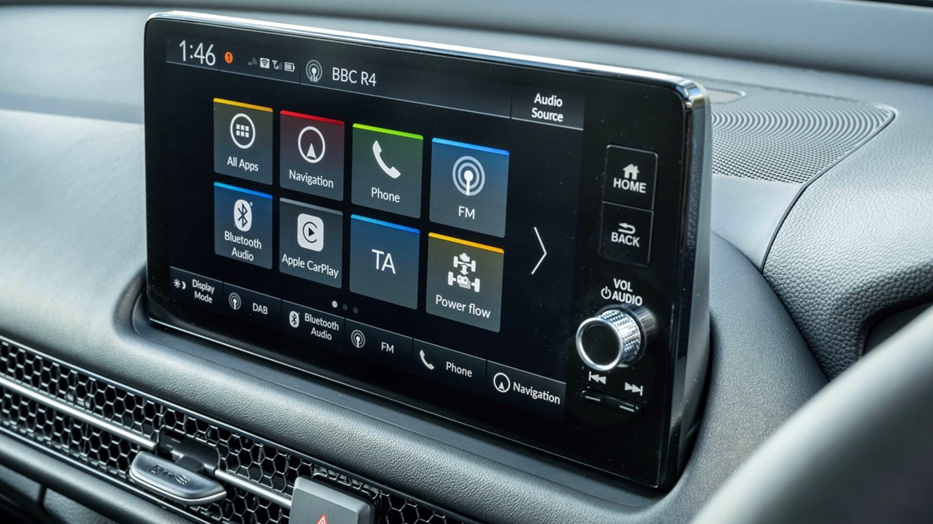 Honda ZR-V touchscreen