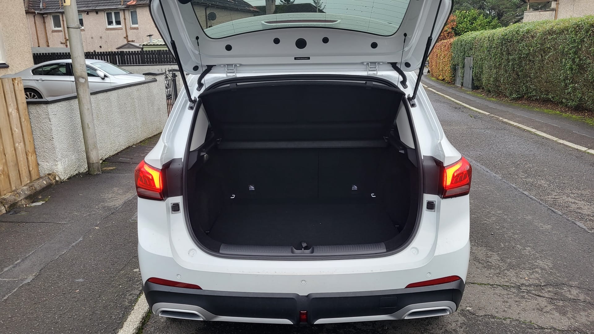 MG ZS Boot Space