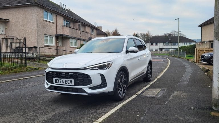 new MG ZS Trophy front view