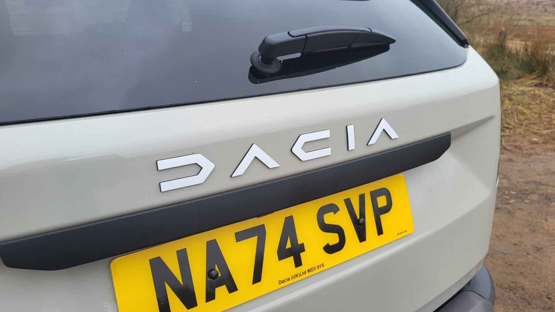 2024 Dacia Duster Journey rear badge