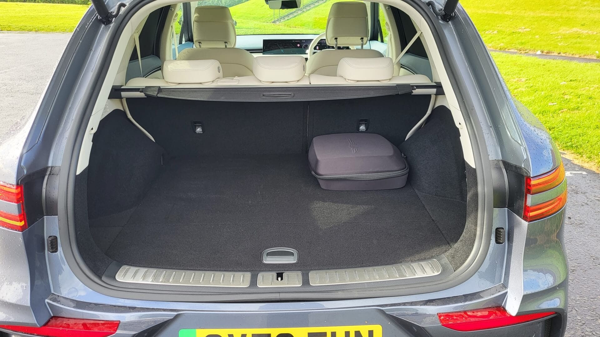 2025 Genesis Electrified GV70 boot space.
