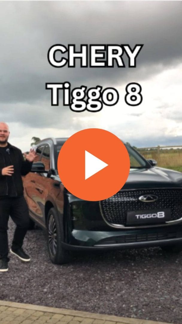 Chery Tiggo 8 showcase.