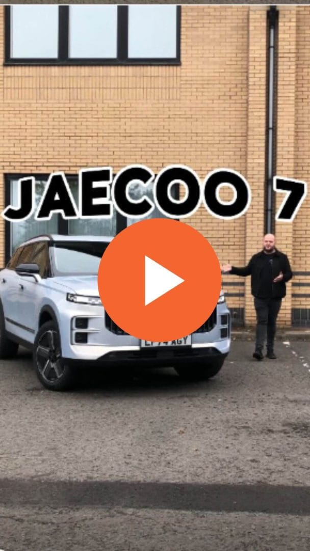 Jaecoo 7 showcase.